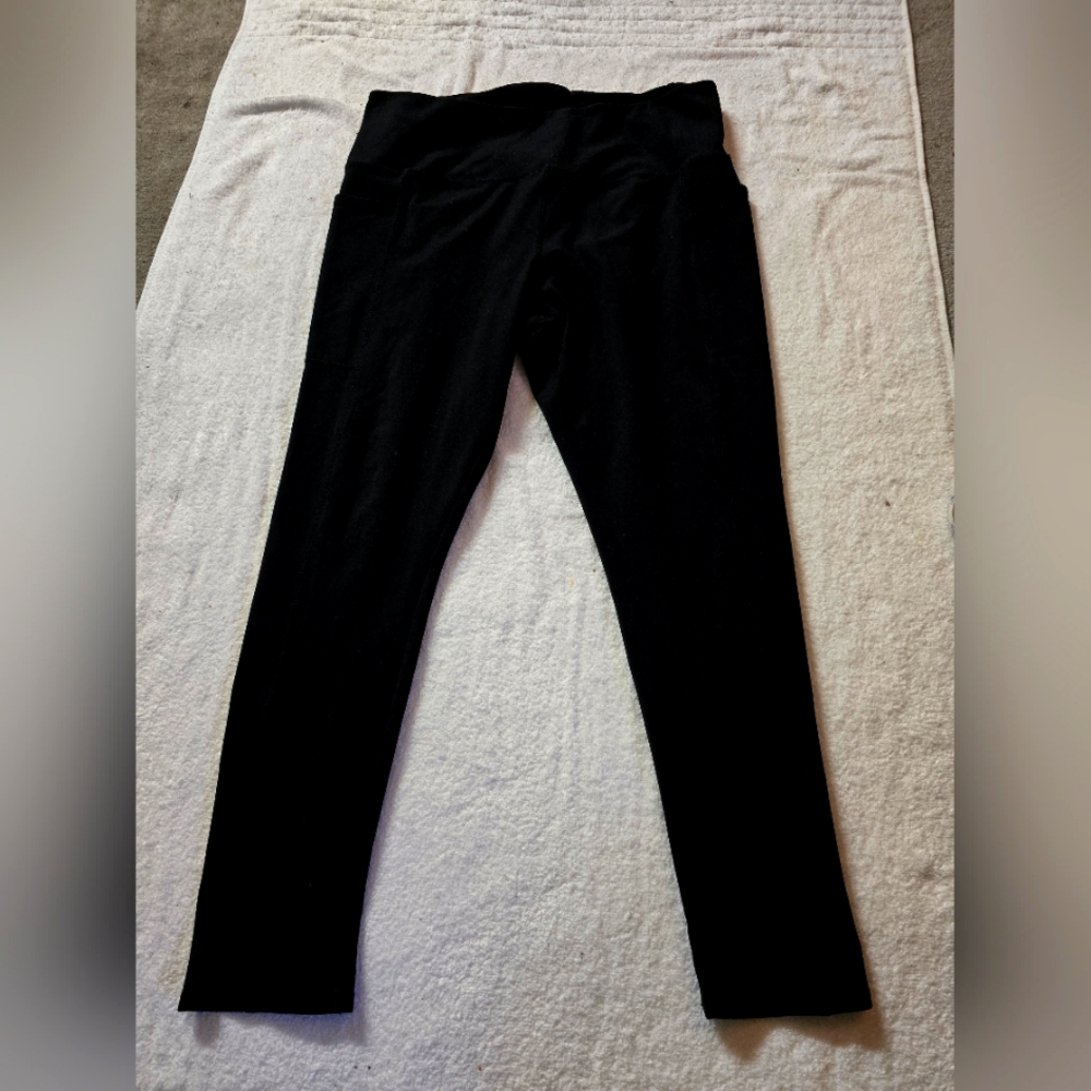 Danskin Yoga/Leggings Pants, Size L - Set of 2